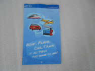 Ldpe によって印刷されるグリップのシールは子供のおもちゃのための小さい漫画が付いている青を袋に入れます