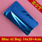 乳しよう蛋白質の粉の包装/蛋白質の粉袋のための光沢のある青い自己の永続的なジップ ロック式の袋