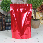 マイラー Reclosable ジップ ロック式袋の赤いマイラーのジッパー袋を包むホイルの薄板にされたプラスチック袋