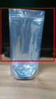 軽食の Noni を包む光沢のある銀製のプラスチック袋は Ziplock が付いている袋袋を立てます