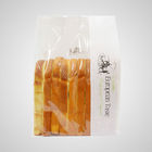 パンのための白いクラフト紙袋は/マイラーおよび明確な窓が付いている袋を立てます