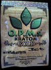 Kratom の草の香の包装のジッパー ロック袋、3ct OPMS は Kratom 袋を要約します
