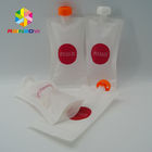 フルーツ ジュース/ミルクのために包むジップ ロック式の透明な噴出袋
