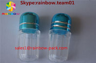 金属の帽子のプラスチック薬瓶が付いている薬瓶の性の薬瓶の容器のプラスティック容器のカプセルの性の薬瓶