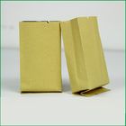 VMPETのPEの茶/食品包装のための物質的な側面のガセットのクラフト紙袋をかわいがって下さい