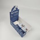 オーダーメイドの紙紙のディスプレイボックス ロゴ付きのパッケージ 小売エネルギーバーディスプレイボックス