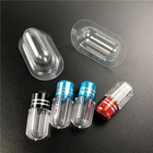 オクタゴンのスタイルの プラスチック製の薬容器 男性増強剤のための金属スプート
