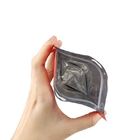 食品包装バッグのためのマット表面のカスタム印刷フラットボトムスナックポース