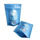 臭いを防げる袋 UV スポット 輝く窓 3.5g ザッパー付きCBD花包装袋