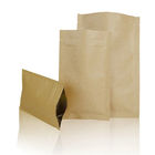 明確なキャンデーのナットのための前部によってカスタマイズされる紙袋のジッパー ロック3の側面のシール包装袋