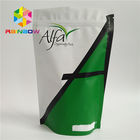 環境友好的なアルミ ホイルは袋、茶蛋白質の粉のために包むプラスチック袋を立てます。
