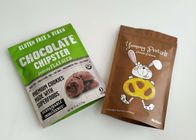 SGSの食糧真空シール袋は、コーヒー チョコレート クッキーの茶蛋白質の粉のためのジッパーの袋を立てます