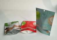 Resealable軽食袋のはっきり窓との包装のココナッツ粉のパックの注文の印刷