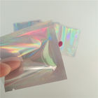 密封されたポリ袋を包む虹は小型透明なレーザー光線写真宝石類の袋をヒート シールしました
