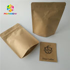 クラフト紙の習慣は立てますコーヒー豆1kg 500gのために包む袋を印刷しました