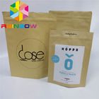 コーヒー雑草はクラフト紙を包む袋袋の習慣によって印刷されるペーパーを立てます