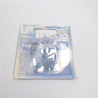 レーザーのフィルムの透明なホログラム女性のための化粧品の包装袋30-150ミクロン