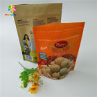 食品等級蛋白質の粉の乾燥したナットはジッパーの袋の透明な包装袋を立てます