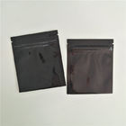 光沢のあるアルミ ホイルのジッパー袋を包むBpaの再使用可能な自由で黒い磨き粉の草の香