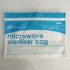 食糧貯蔵のマイクロウェーブ滅菌装置の底ガセットはResealable上のジッパーの習慣を袋に入れます