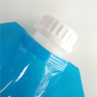 屋外の液体の貯蔵袋は、飲料水ハンドルが付いている口の袋を立てます