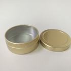 リサイクルされた物質的な円形アルミニウムは化粧品プロダクトのために防水容器を錫メッキします