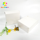 白い色のボール紙カスタマイズされる包装箱さまざまなカードFleixbleのロゴ