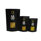 黒いアルミ ホイルの袋の弁と防止包装のコーヒー バッグの漏出/湿気