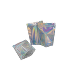 3つの側面によって密封される化粧品の包装袋の注文のロゴによって印刷されるレーザー光線写真袋