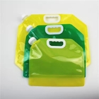 Leakproof透明な500ml液体のフラスコ袋