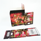 ピンクの猫カード荷箱を包むまめを搭載する紫外線効果の紙カードを表示しなさい