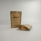 弁が付いているジップ ロック式のマイラーの包装のコーヒー バッグのブラウン クラフト紙の製造業者12ozのコーヒー バッグを立てなさい