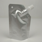 100ml 150mlを包む明白な銀製のアルミ ホイル ジュースの飲料の口の袋