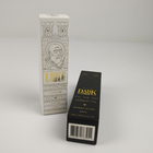 注文のロゴは香水の本質の血清のスキン ケアのびんのための長方形の光沢のある折り畳み式の化粧品のペーパー包装箱を印刷した