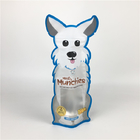 Resealable Plastic Zip Lock Dog Treats Packaging With Clear Window Soft Touch Plastic 3.5g Packsの のマイラーの のBagsの注文の 