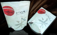 サイド シールは米のためのジッパーが付いているホイル袋の包装の耐久財を立てます