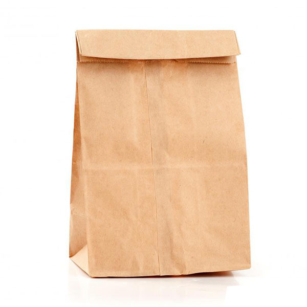 食品包装のためのクラフトのカスタマイズされた自然な紙袋、明白な包装紙の袋