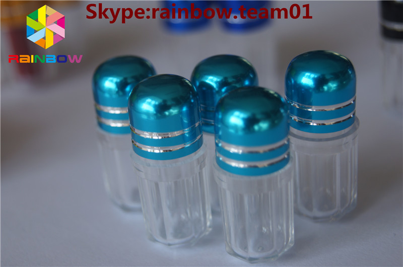 SGSの小さいプラスチック薬瓶のサイのゆとりの弾丸の性の丸薬包装のびん