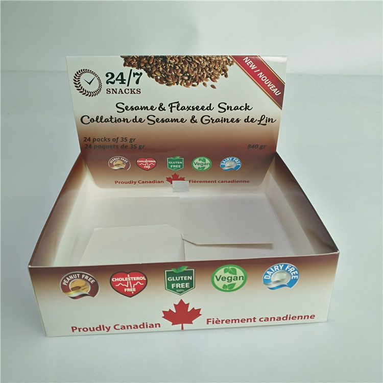 クラフト紙箱の包装の波形の小売りの反対のリップ・クリームの乳しよう蛋白質棒タイプ