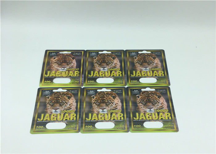 印刷FX 35000のまめカード3d効果を包む男性の強化の丸薬はカードを挿入します