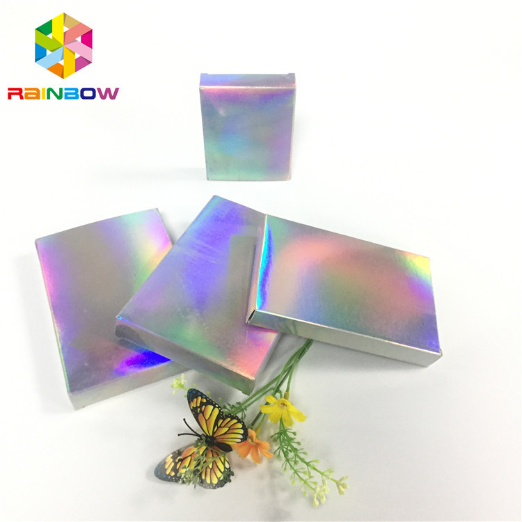 ホログラムのギフトカードのFleixbleの包装を折る再生利用できる習慣によって印刷される紙箱
