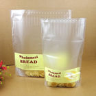Doypack はパン/スナックの包装のためのプラスチック セロハン袋をカスタマイズしました