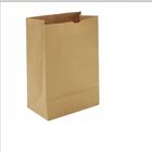 ブラウン クラフトの紙袋のブティックのための再生利用できるギフトの食糧パン キャンデーの包装袋