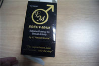 性の強化の丸薬包装のディスプレイ・ケースおよびまめカード ERECT-MAN 紙カード