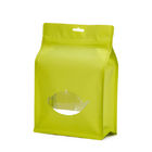 クラフト紙の茶包装袋は ziplock が付いているアルミニウム プラスチック包装袋を立てます