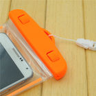 自在継手 5.5 インチ ポリ塩化ビニールのプラス Iphone 6s 6 のための防水電話袋ピンク/Oragne/青