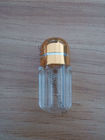 再使用可能なプラスチック金の性の丸薬小さい薬のびん、Exten の地帯の薬瓶