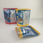 ジップ ロック式のマイラーの食糧貯蔵が湿気の軽食のための防止の臭いの証拠を袋に入れるホイルを立てなさい