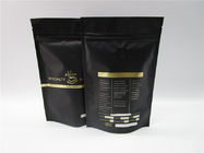 250G 500gのコーヒー アルミ ホイルは弁、注文の印刷が付いている袋を立てます