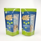 デジタル印刷 エコフレンドリーなスナックバッグ ザイパーで再閉可能なプラスチック食品シールパッケージ